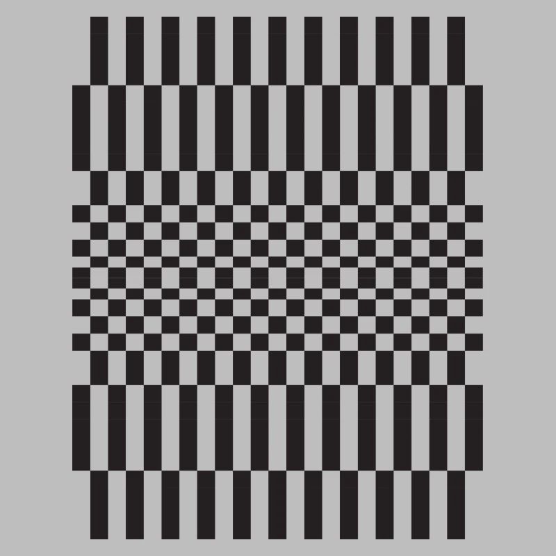Geometric chessboard Grid Pattern