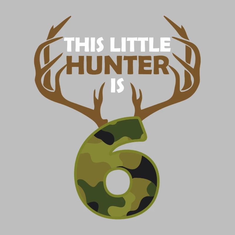 Ce petit chasseur a 6 ans