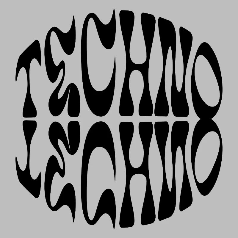 Conception de logo Techno liquid