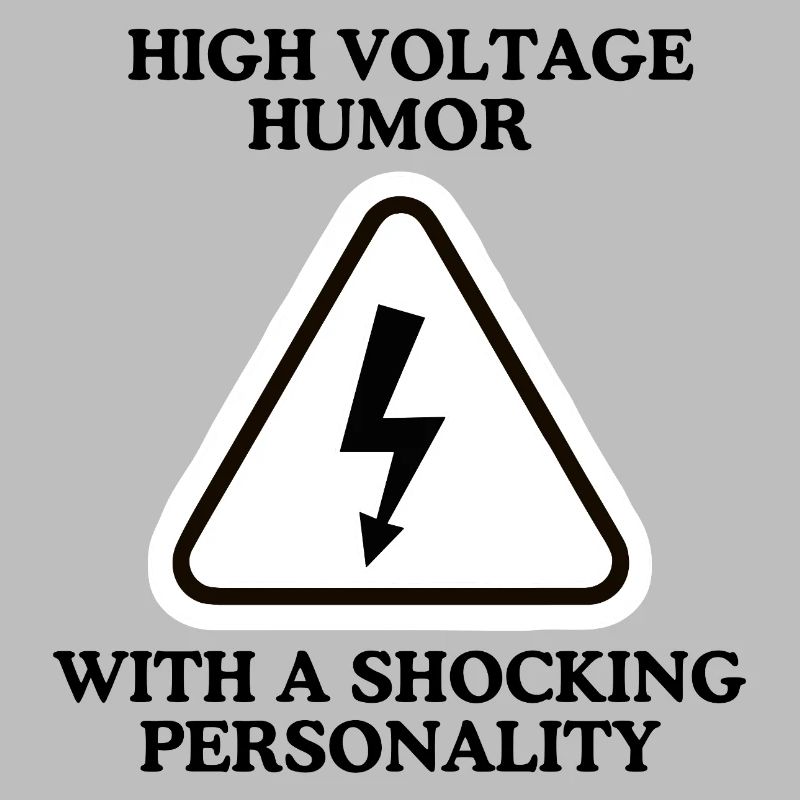 Lightning Warning Triangular Sign