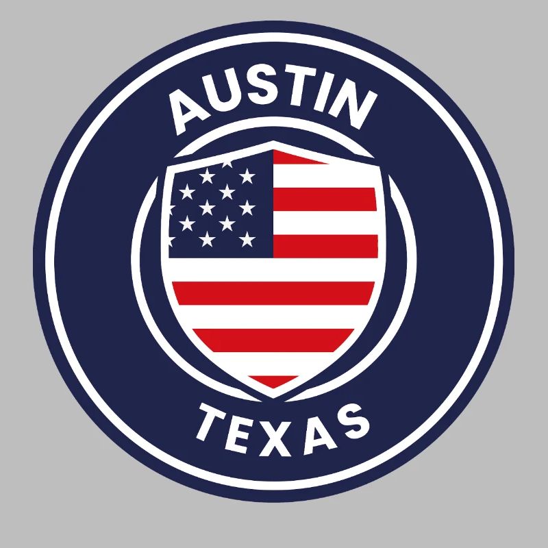Austin Texas Shield Emblem