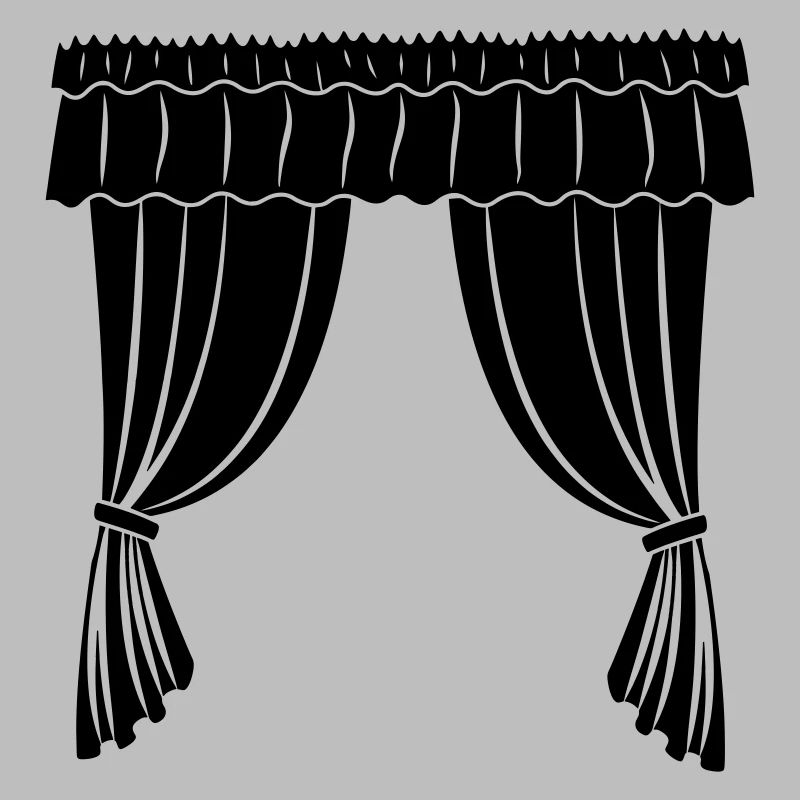 Vorhänge Theater oder Geschäft