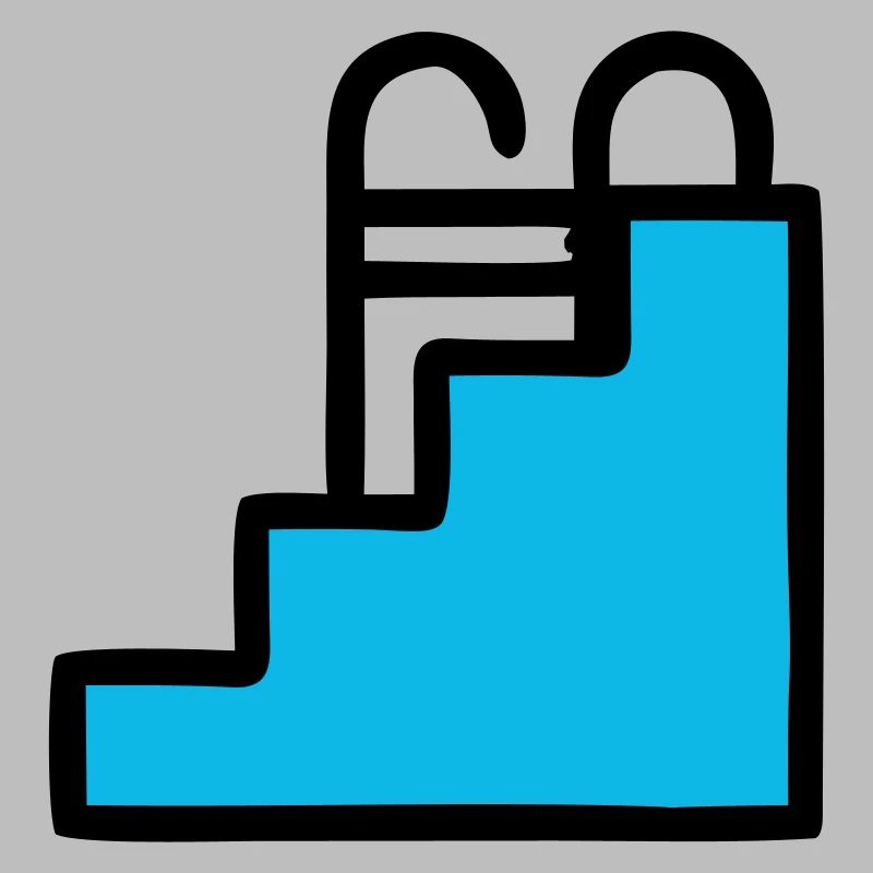  Pool Leiter Schwimmbad Icon