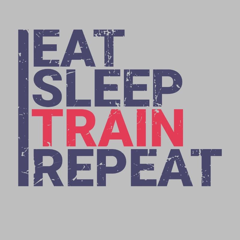 Manger dormir train répéter
