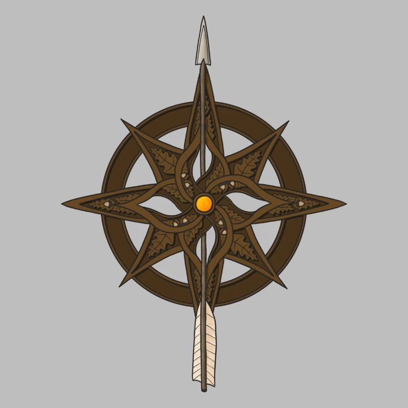 Fantasy Compass Rose
