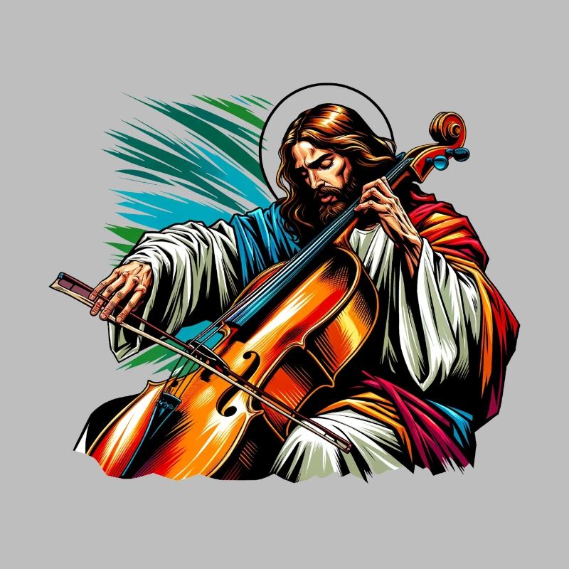 Conception musicale pour violoncelle Jesus Christ