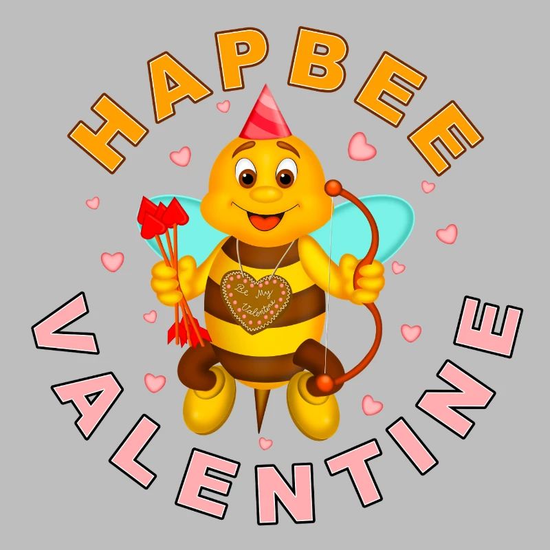HAPBEE Saint-Valentin avec texte
