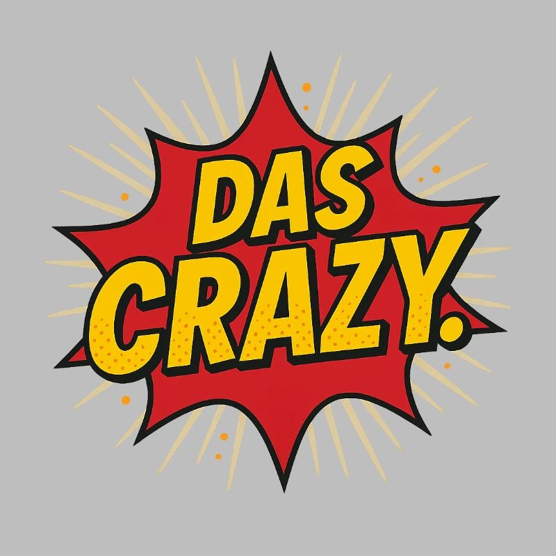 Comic Explosion Text Design