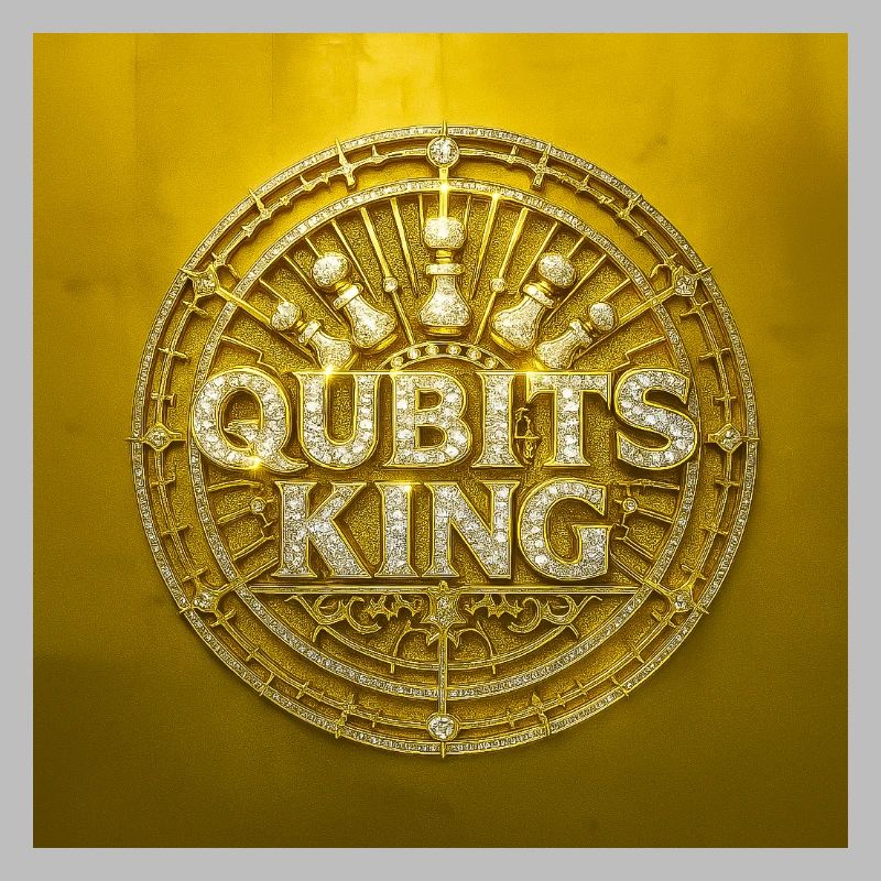 Conception de la pièce d’or Qubits King