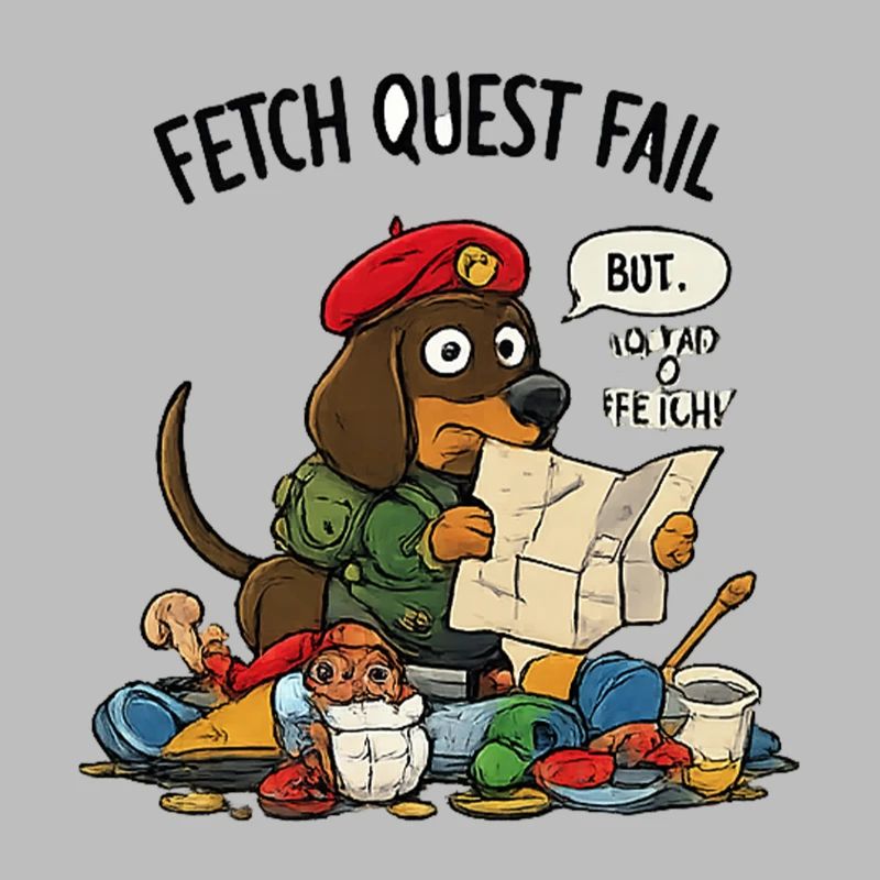 Fetch Quest Fail Pup