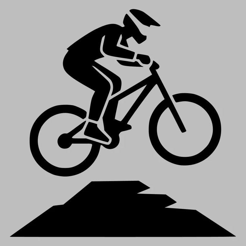 Silhouette du Jump Biker VTT