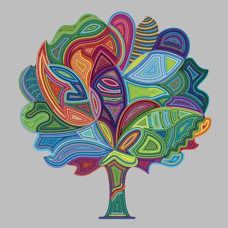 Farbenzauber-Baum