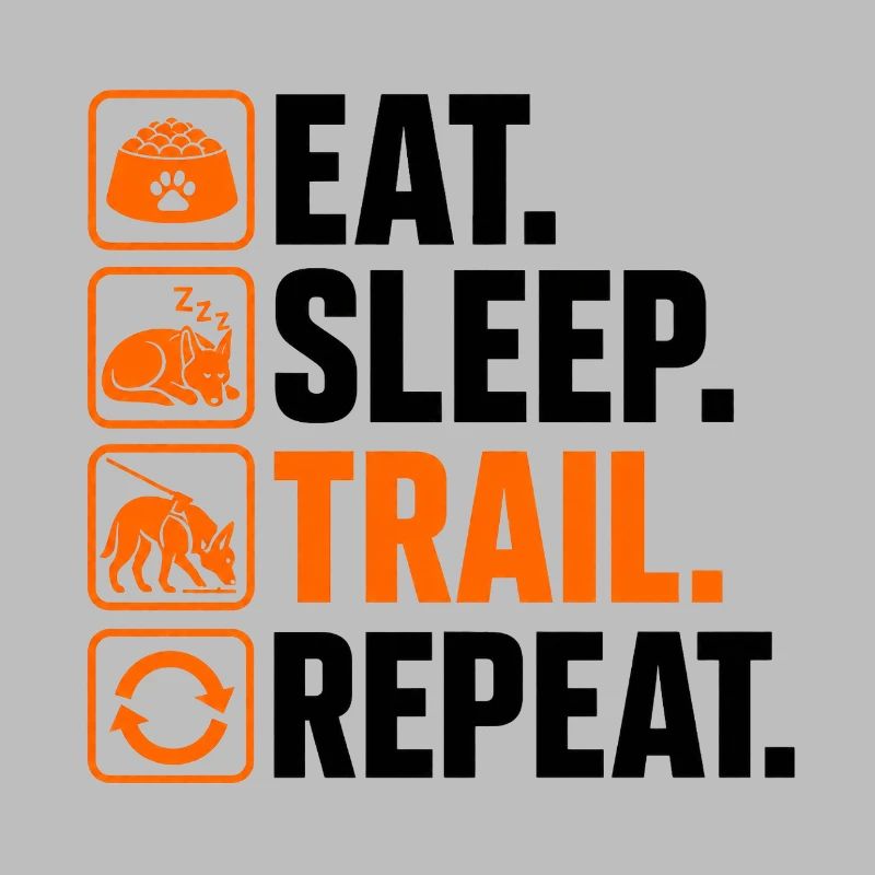 Répéter le sentier Manger Sommeil