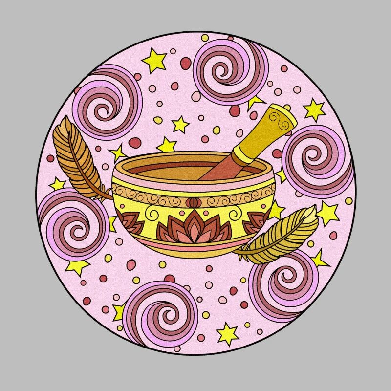 Spiral Singing Bowl Pattern