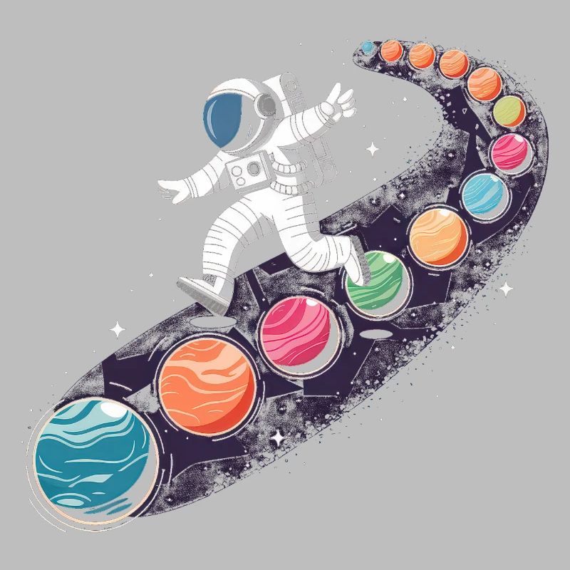 Conception d'astronautes d'aventure spatiale pour enfants