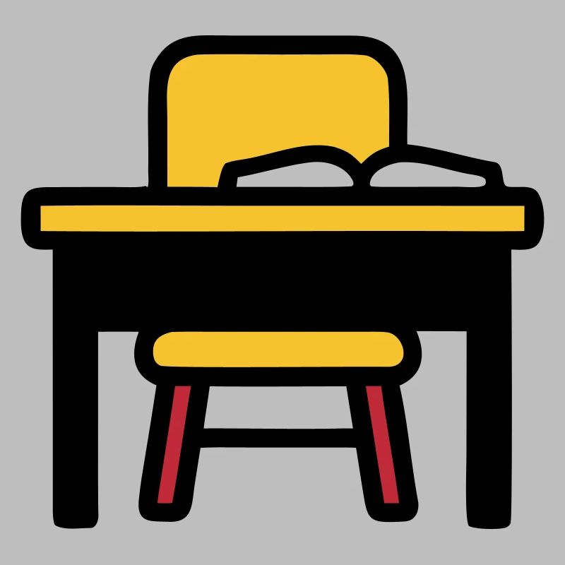 School Desk Table Learning Exams