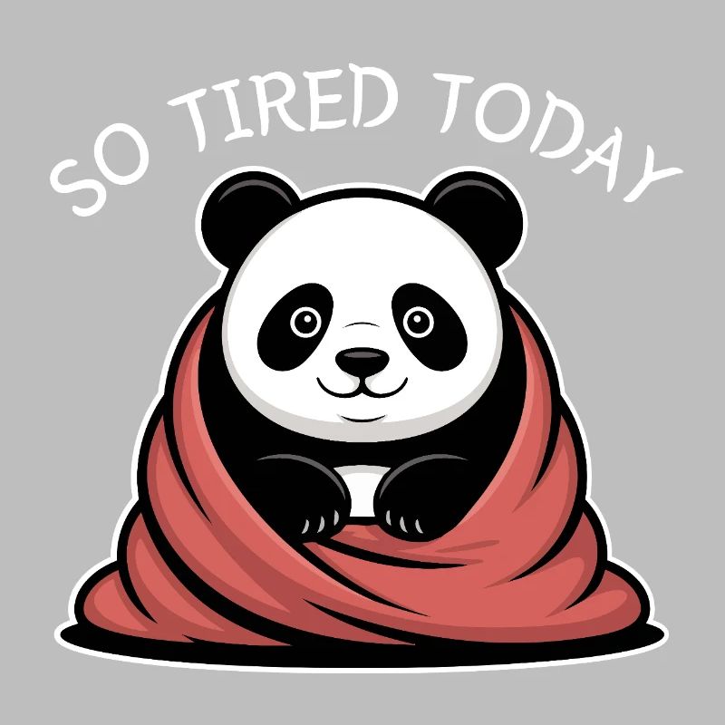 Panda Cuddle Dream Under Blanket
