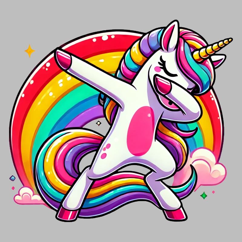 Dab Einhorn Dabbing Einhörner Unicorn Mädchen