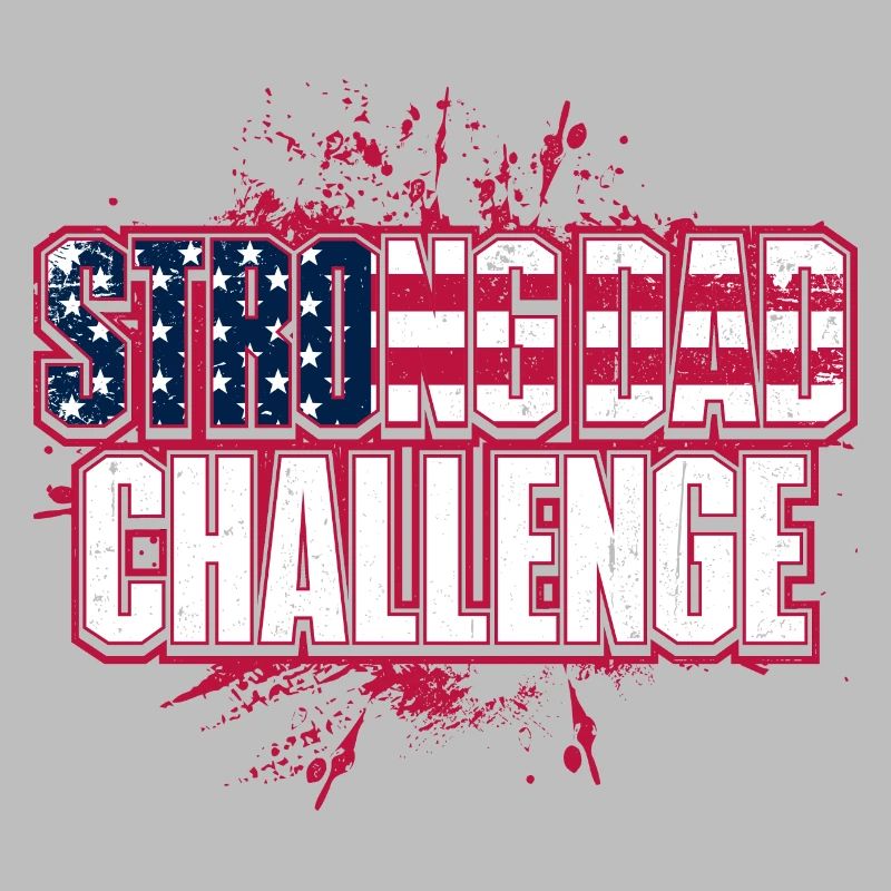 Strong Dad Challenge Flag