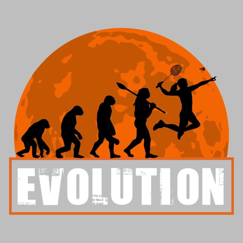 Badminton Evolution Player Smash Schläger Sportkunst