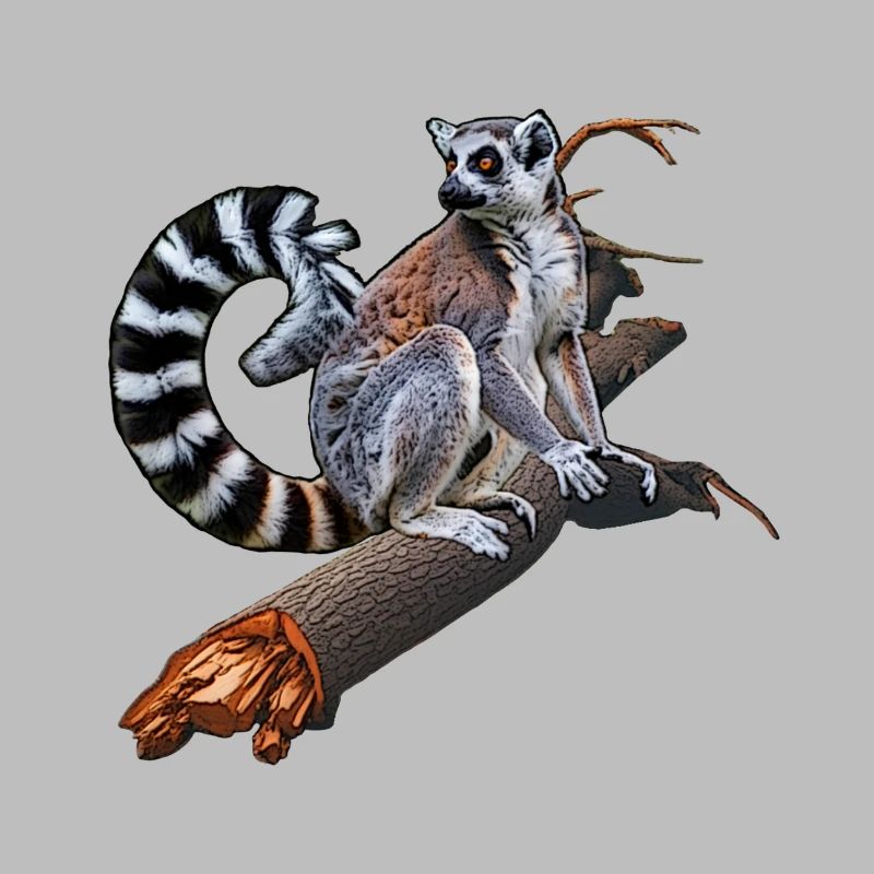 Ring-tailed lemurs