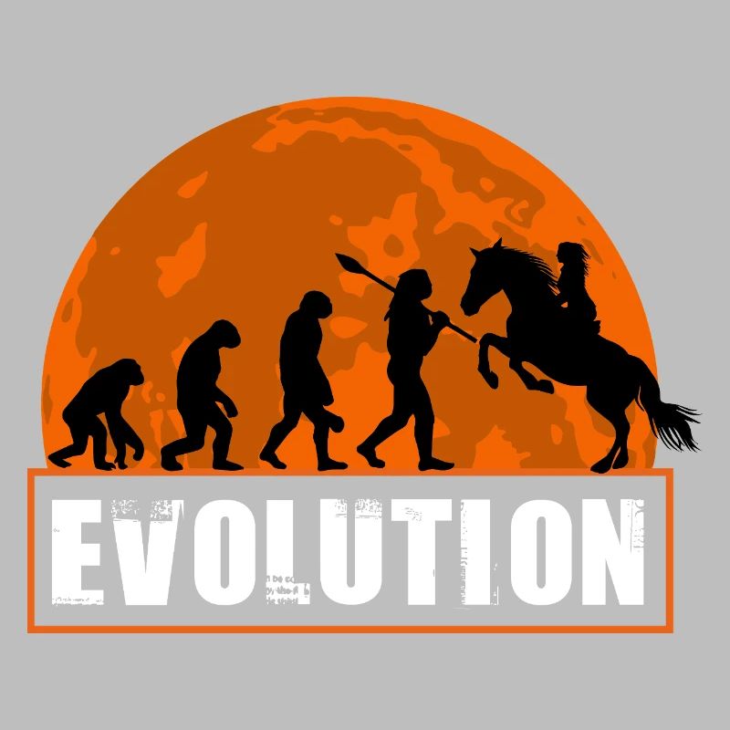 Évolution du jockey de courses de chevaux Cavalier