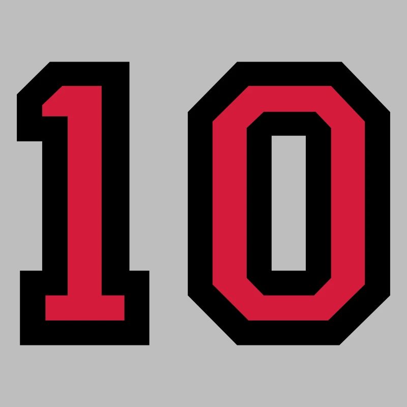 Le numéro 10 - le numéro dix