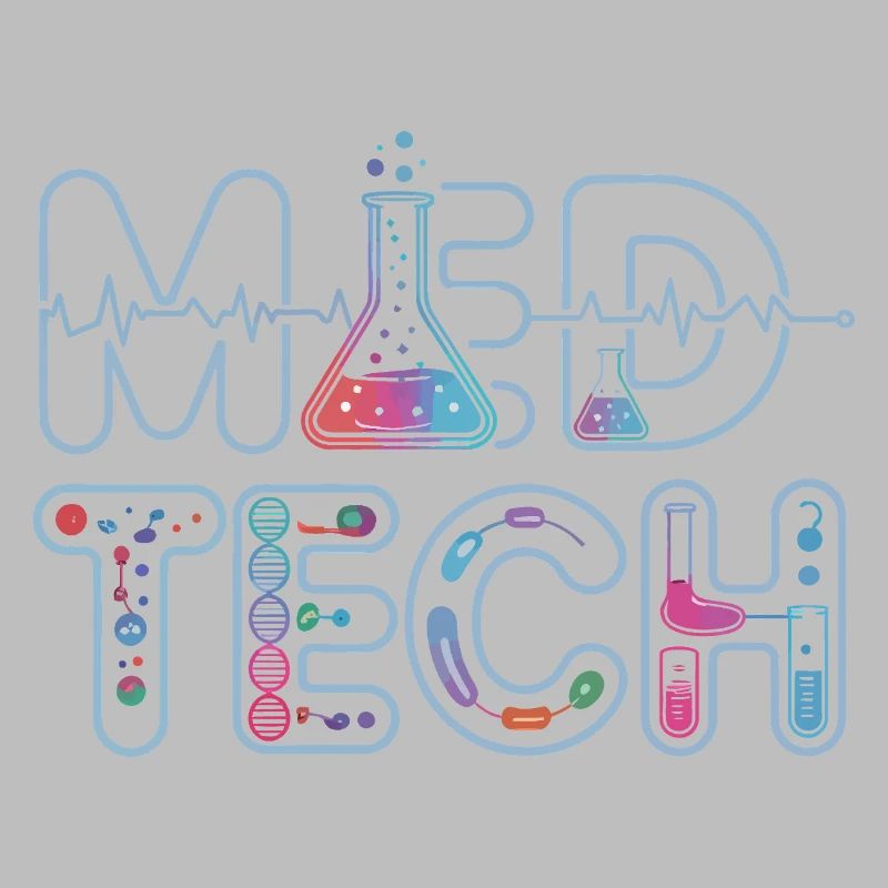 MedTech Laboratory Neon Science Design