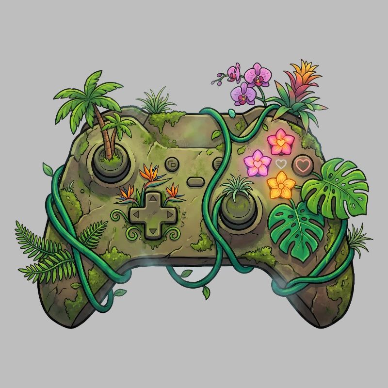 Jungle Controller - Gaming Sticker