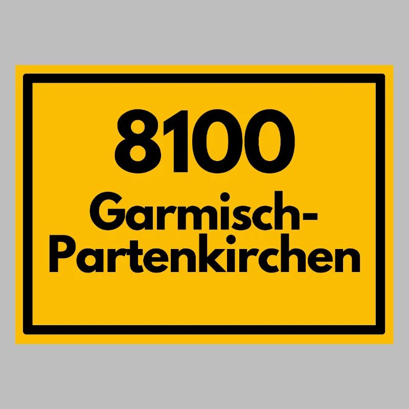 ANCIEN CODE POSTAL 8100 GARMISCH-PARTENKIRCHEN
