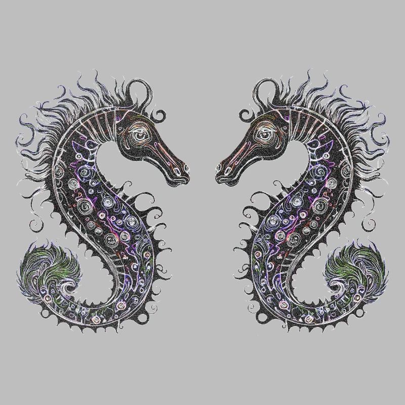 Mystische Seepferdchen