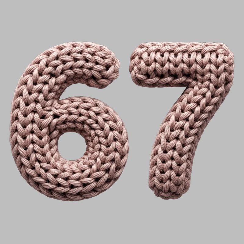 67 Memes – Pink Knitting Pattern Number