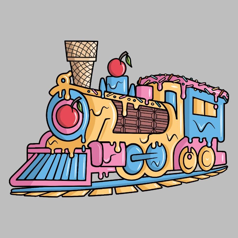 Dampflok Eiscreme Modelleisenbahn Eisenbahn