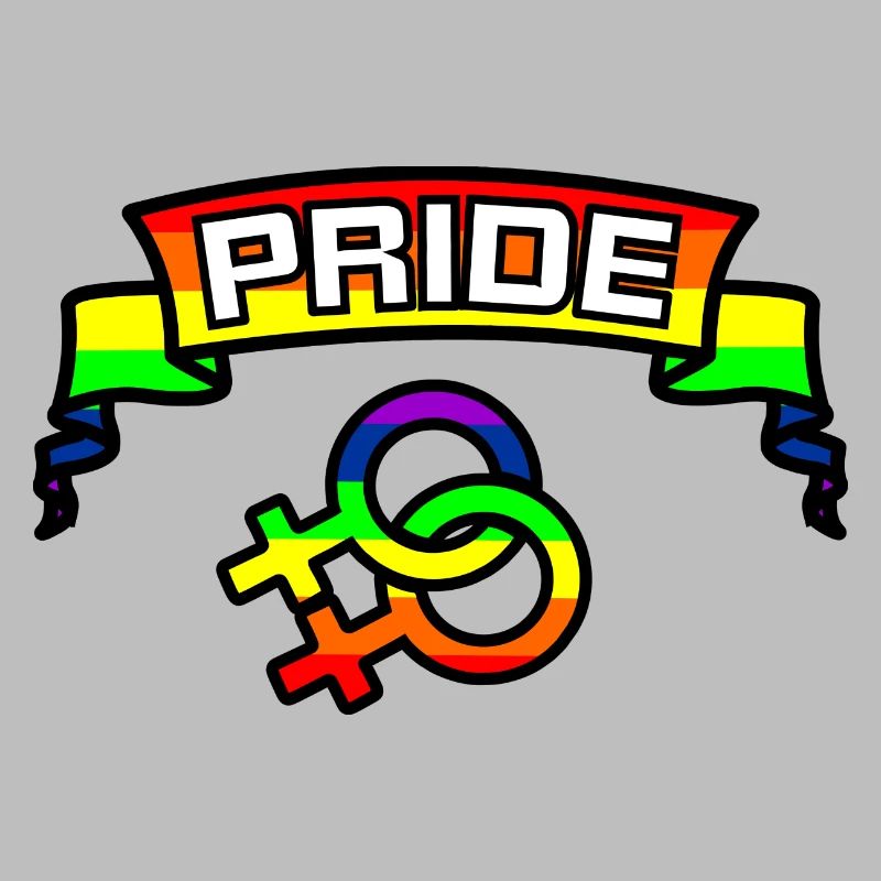 Rainbow lesbies proud logo 2