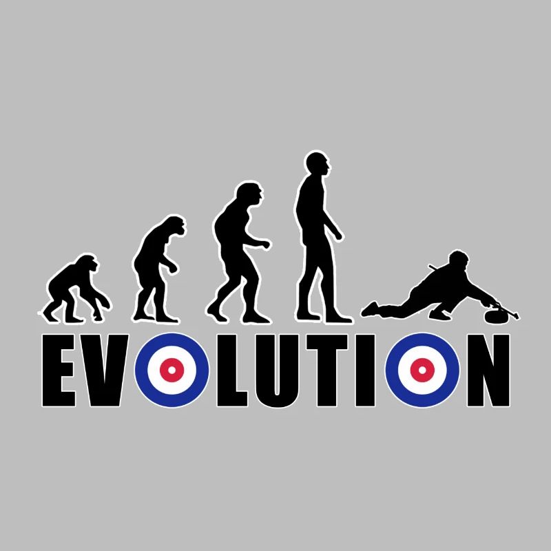 EVOLUTION CURLING Eisstockschießen Geschenk Winter