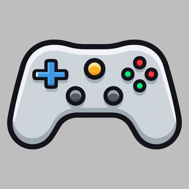 Gamepad Logo, Controller, Retro Console