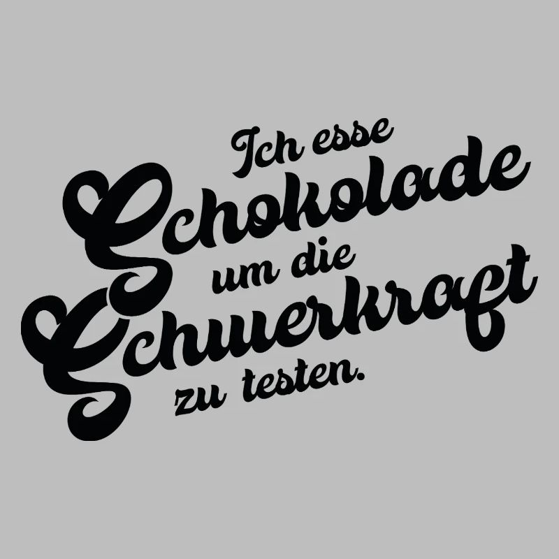 Test de gravité au chocolat