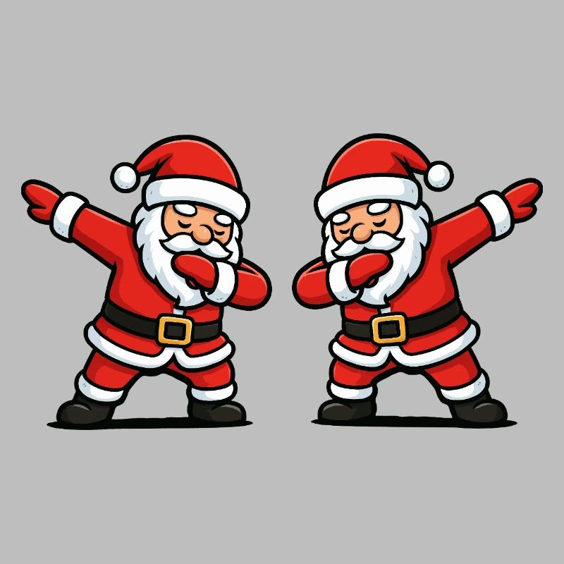 Santa Dab Dancing Comic