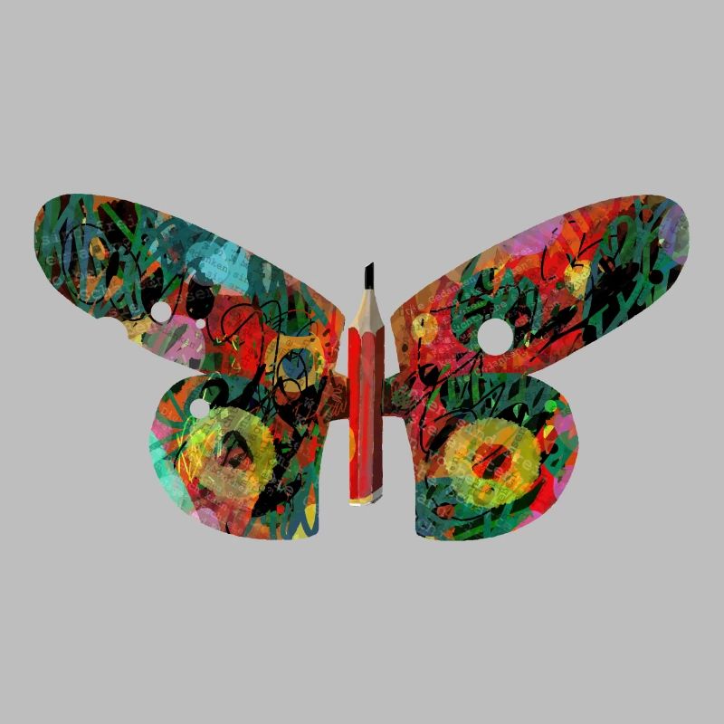 Bunter GraffitiSchmetterling