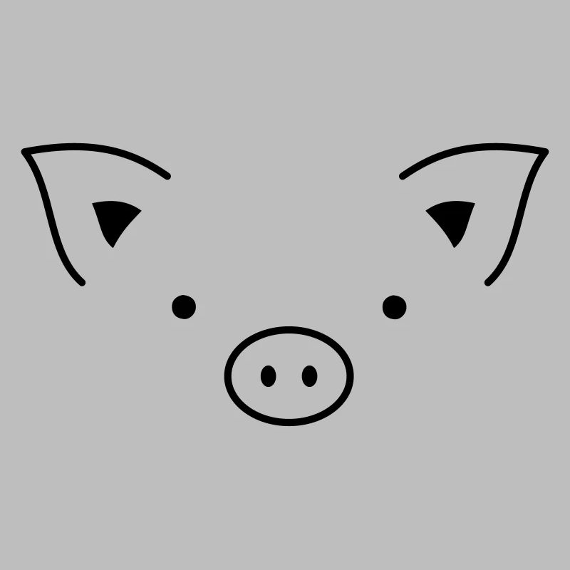 Schwein Sau Schweinchen Ferkel Eber I Geschenkidee