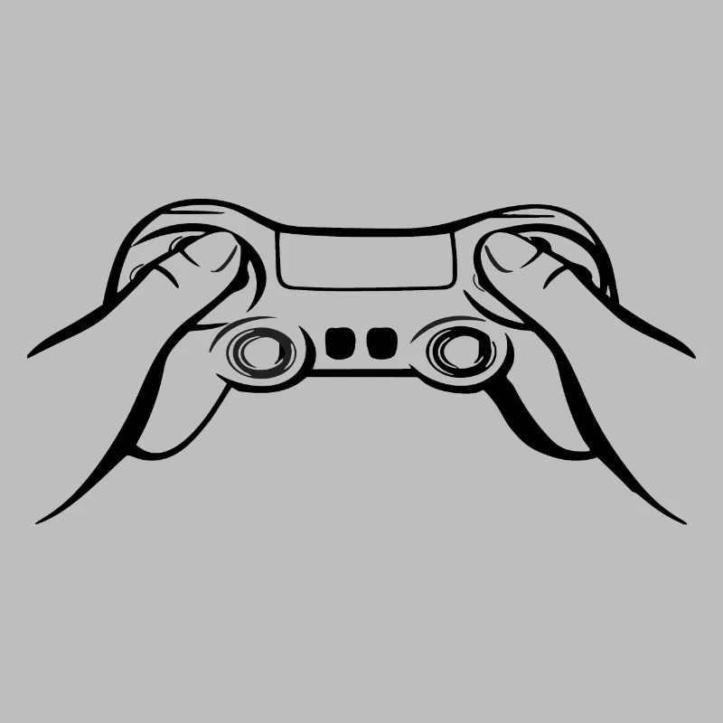 Gamecontroller schwarz
