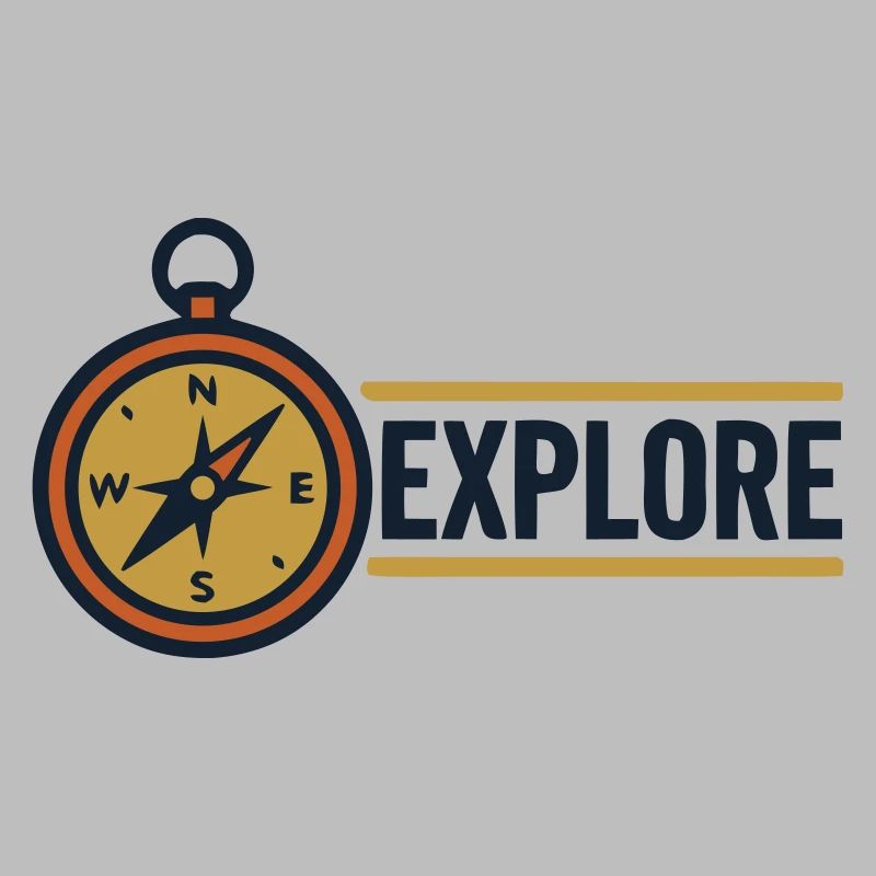 Explore Kompass Entdecken Text