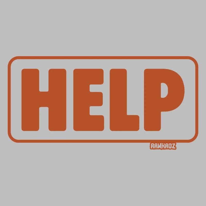 Emergency Sign Retro Design Help