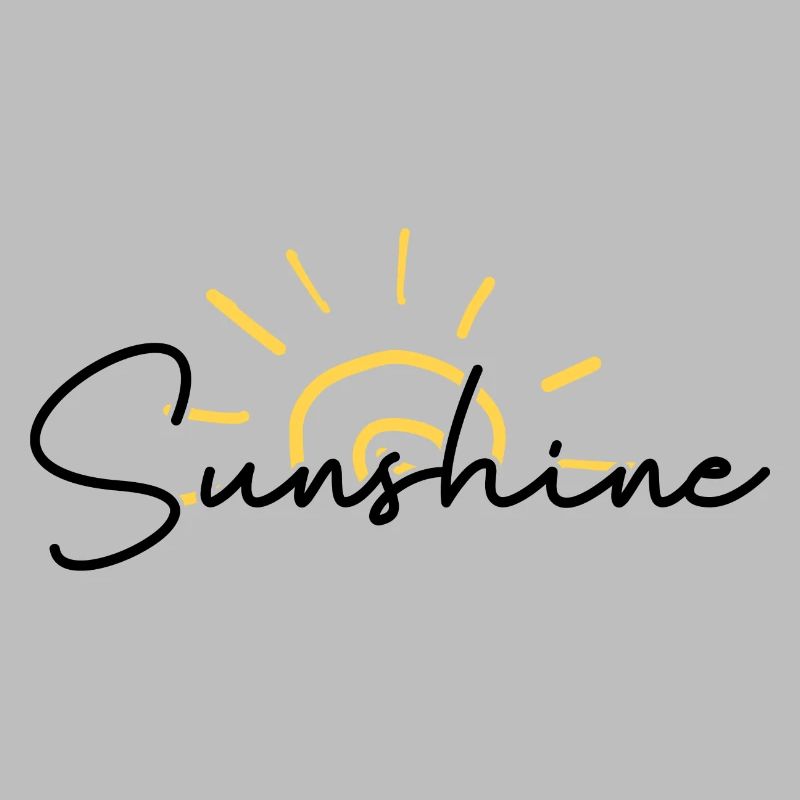 Sonnenaufgangs-Kritzelbogen