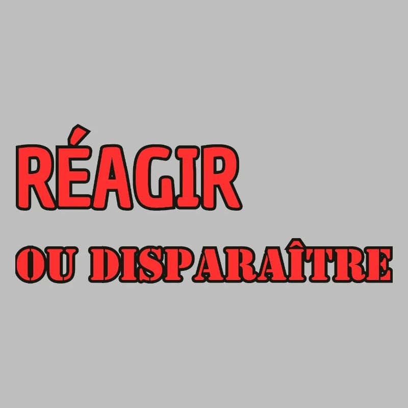 Reagieren oder verschwinden