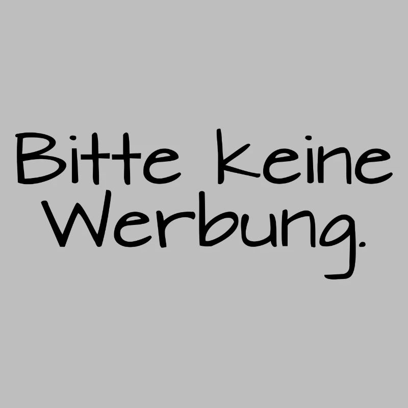 Bitte keine Werbung