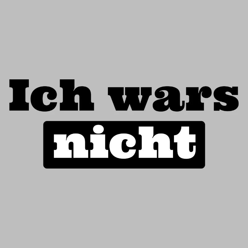 Ich wars nicht