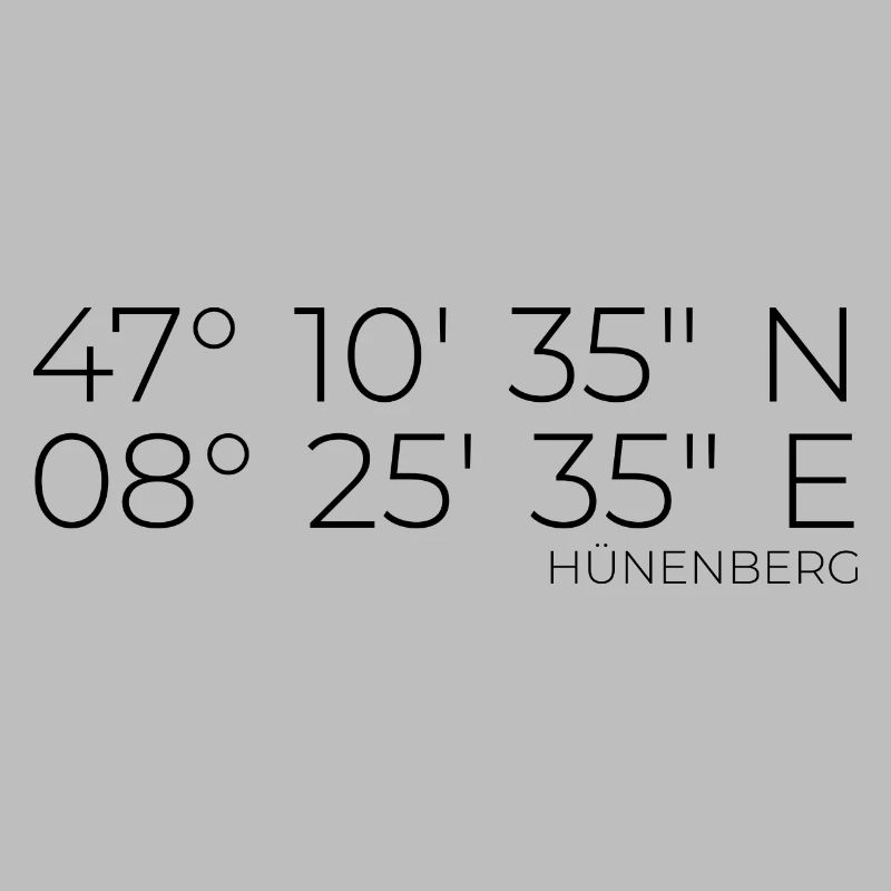 Coordinates Hünenberg