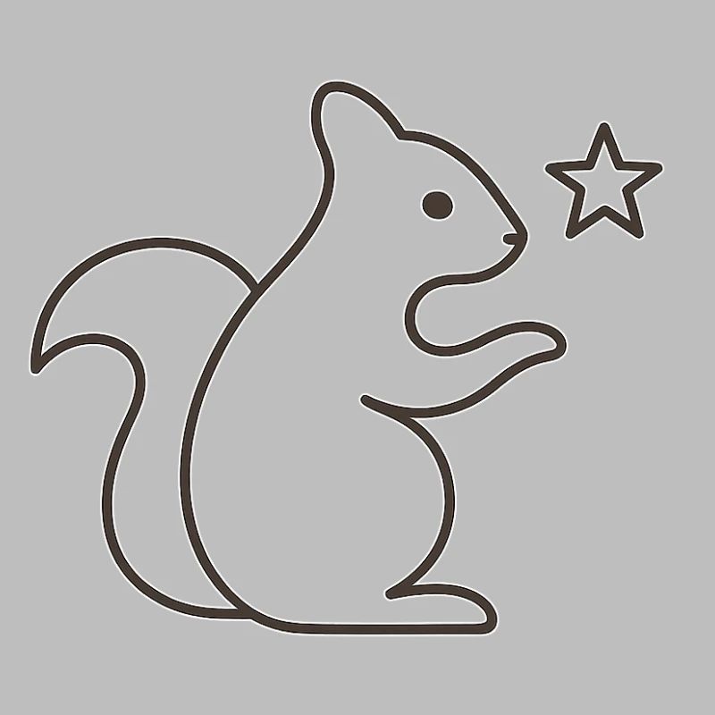 Squirrel Star Magic