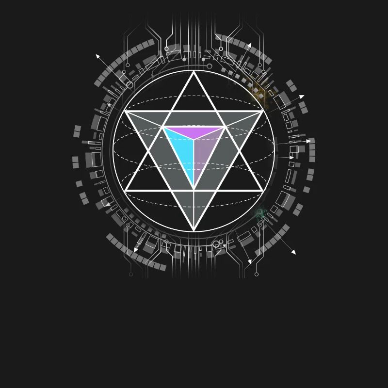 nerd CPU pyramide illuminati game wow hacker code